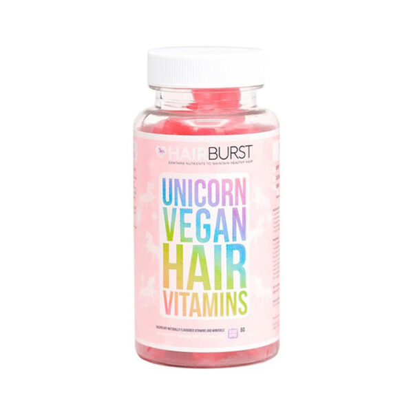 Unicorn Vegan Hair Vitamins, 60 gummies