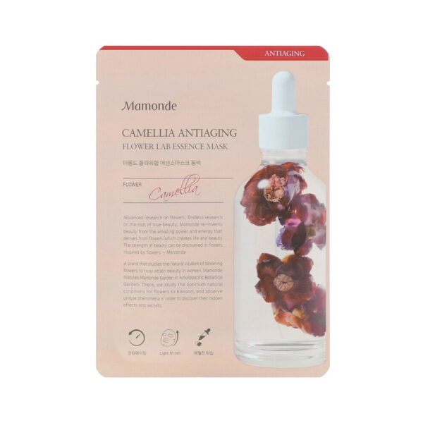 Camellia Anti-Aging, Flower Lab Essence Mask, 1 Sheet